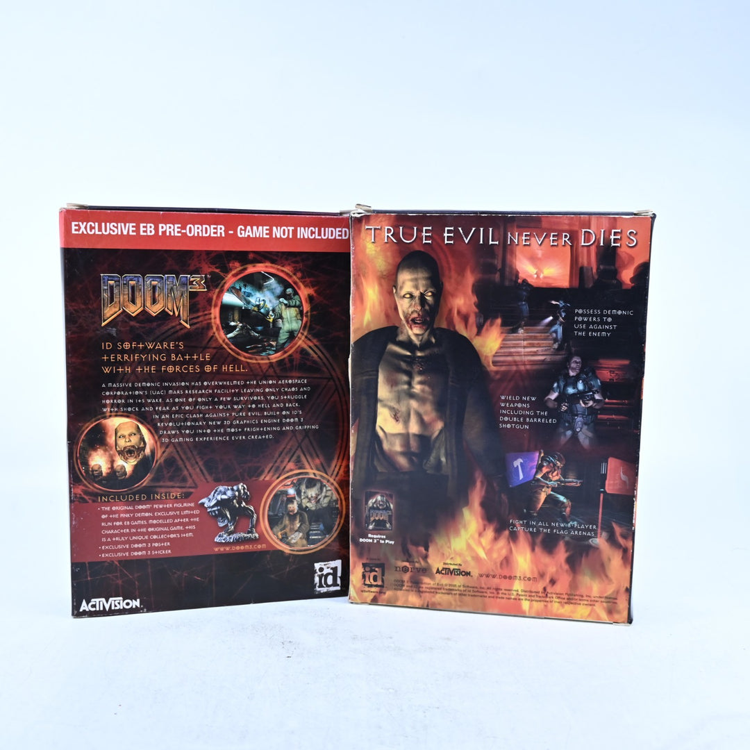Doom 3 EB Preorder + Resurrection of Evil Expansion - Big Boxes - PC Game