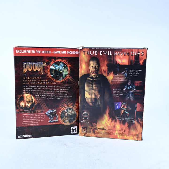 Doom 3 EB Preorder + Resurrection of Evil Expansion - Big Boxes - PC Game