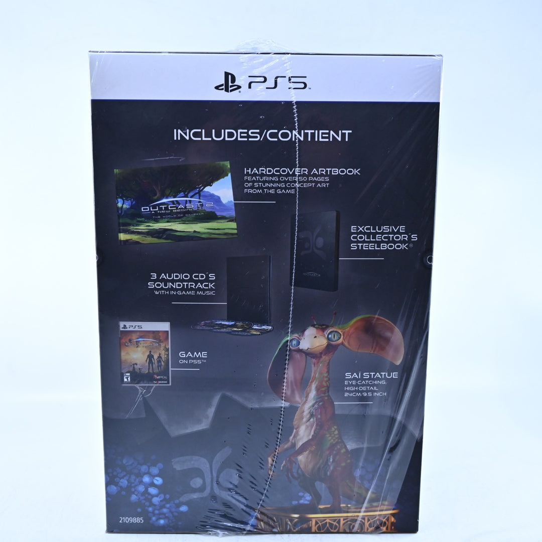 SEALED! Outcast: A New Beginning - Adelpha Edition - Playstation 5 / PS5 Game