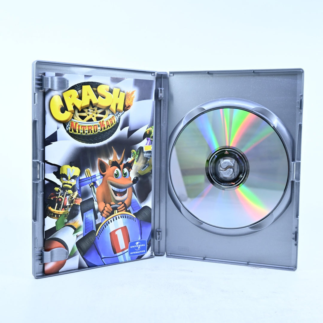 Crash Nitro Kart - Sony Playstation 2 / PS2 Game + Manual - PAL - MINT DISC!