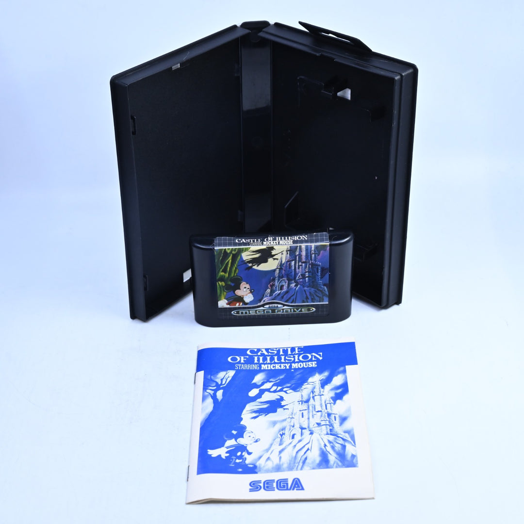 Castle of Illusion Starring Mickey Mouse - Sega Mega Drive Game + Manual - PAL