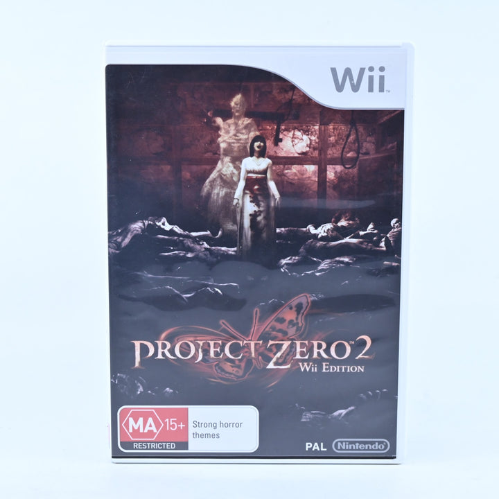 Project Zero 2 Wii Edition - Nintendo Wii Game + Manual - PAL - MINT DISC!