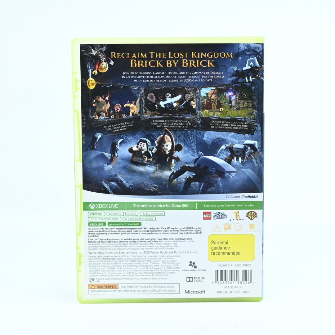 LEGO The Hobbit - Xbox 360 Game + Manual - PAL - MINT DISC!