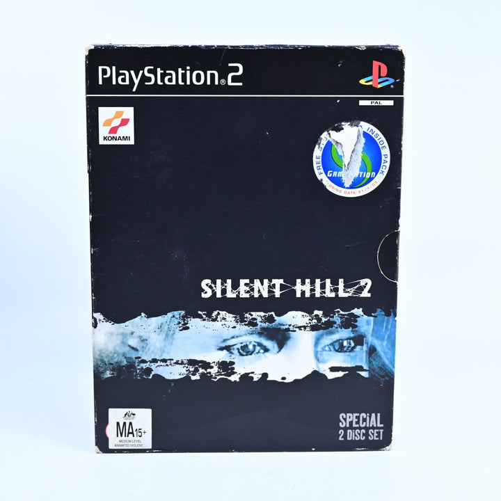 Silent Hill 2 - Sony Playstation 2 / PS2 Game + Manual - PAL - MINT DISCS!