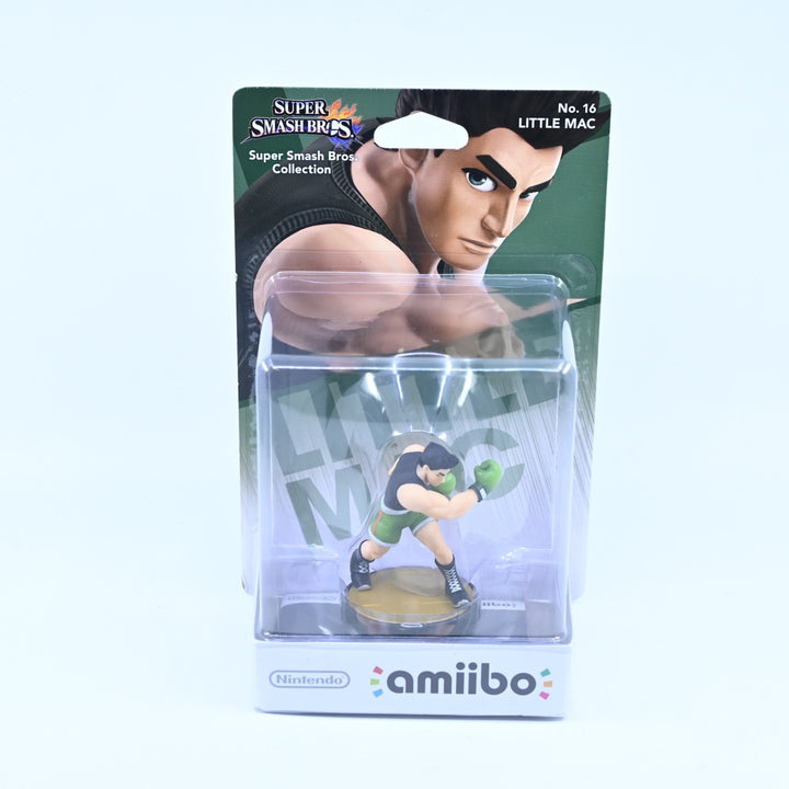 SEALED! Little Mac Amiibo No. 16 - Super Smash Bros. Collection - Toy