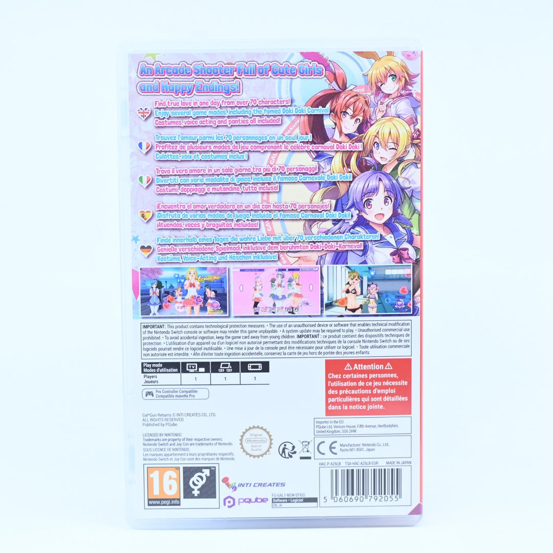 Gal*Gun Returns - Nintendo Switch Game - FREE POST!
