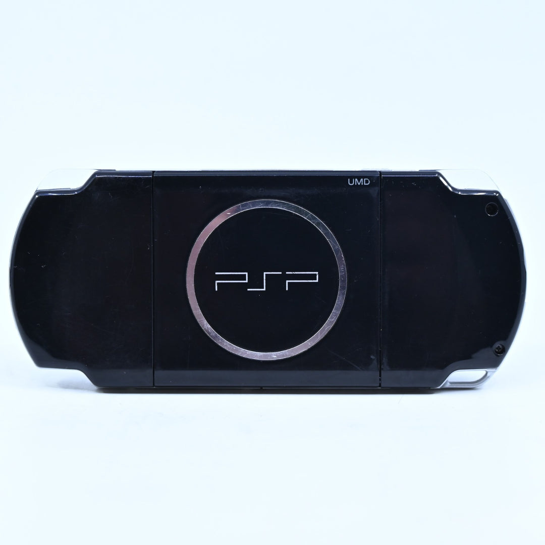 Black - Sony PSP Console - PSP-2002 - 2000 + NEW BATTERY! FREE POST!