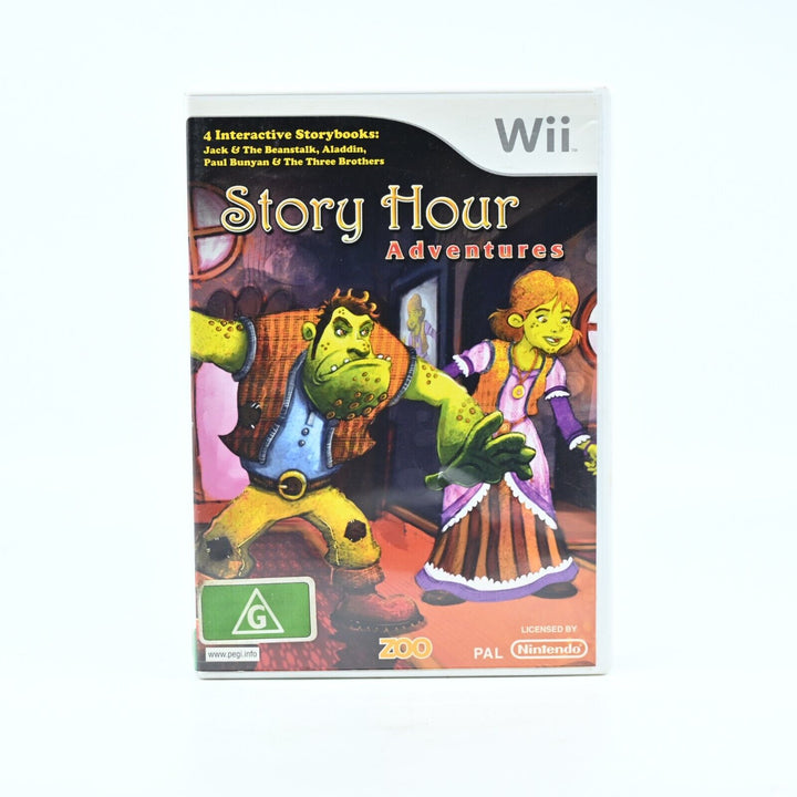 Story Hour Adventures - Nintendo Wii Game + Manual - PAL - NEAR MINT DISC!