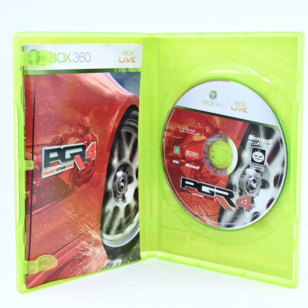 Project Gotham Racing 4 - PGR 4 - Xbox 360 Game + Manual - PAL