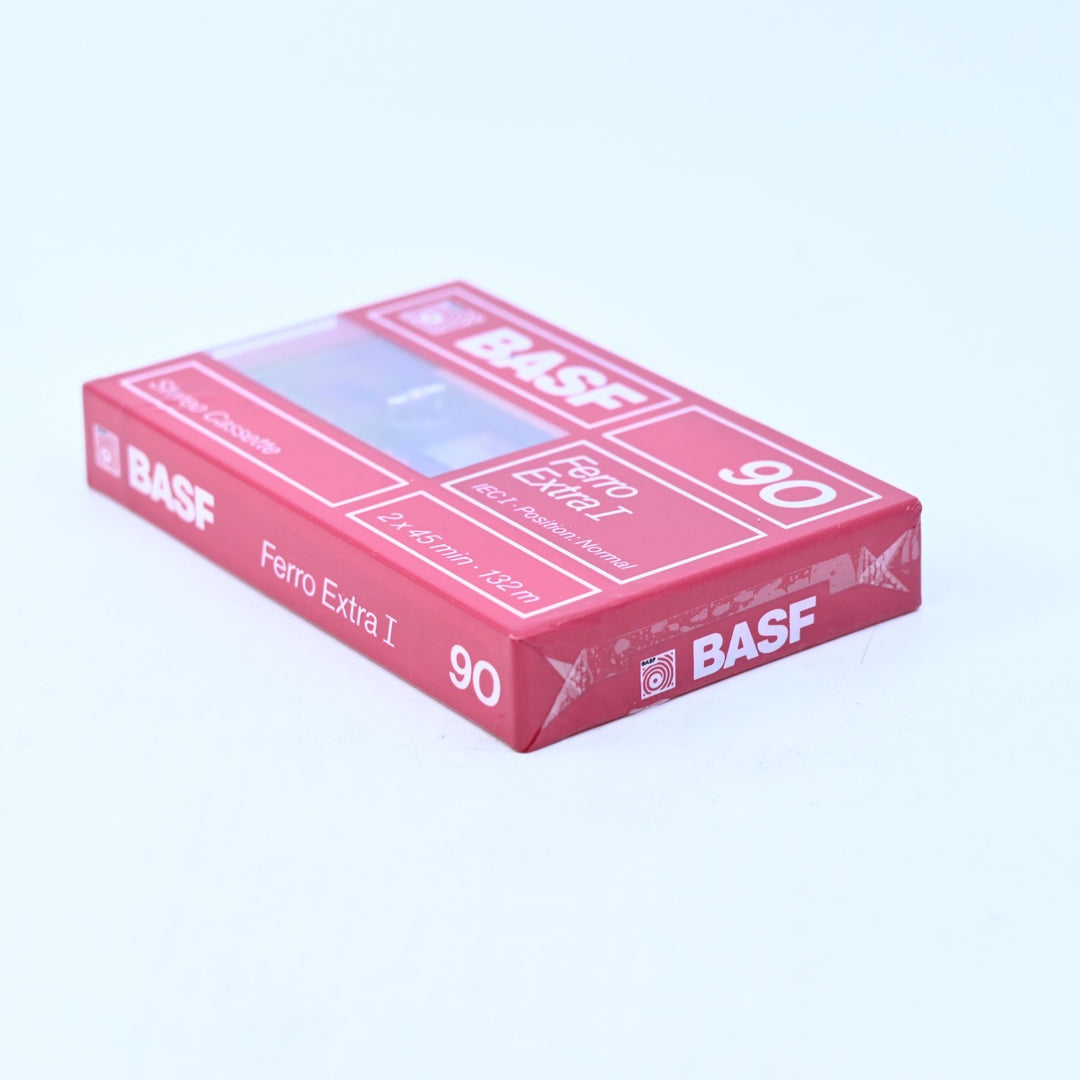 SEALED! BASF Ferro Extra I 90 Normal Position Type I Blank Audio 132m - Cassette