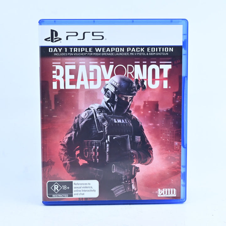 Ready or Not - Day One Edition - Sony Playstation 5 / PS5 Game - FREE POST!
