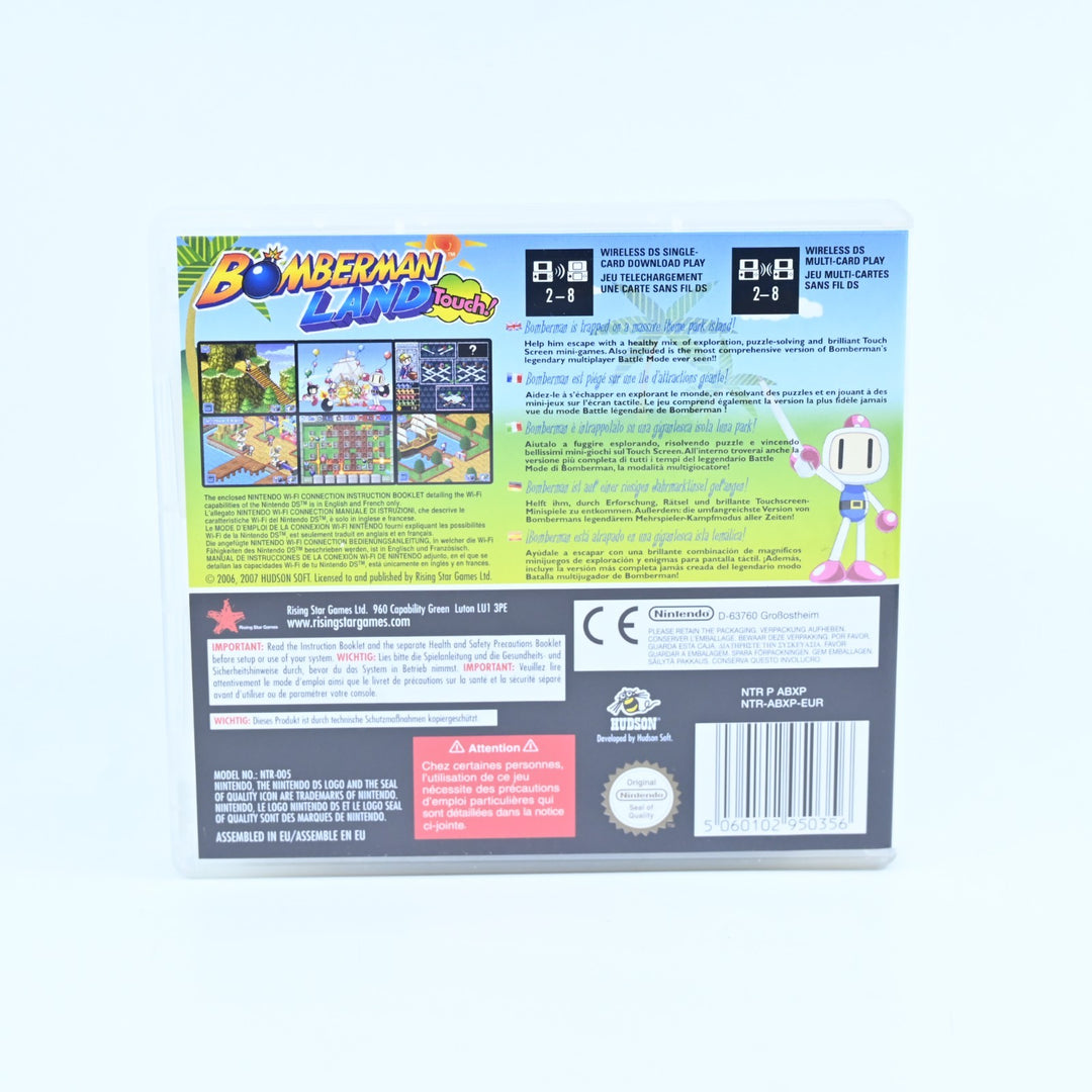 Bomberman Land Touch! - Nintendo DS Game - PAL + Manual - FREE POST!