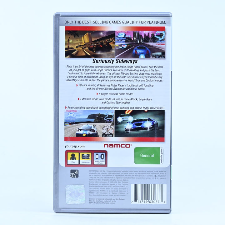 Ridge Racer - Sony PSP Game + Manual - FREE POST!