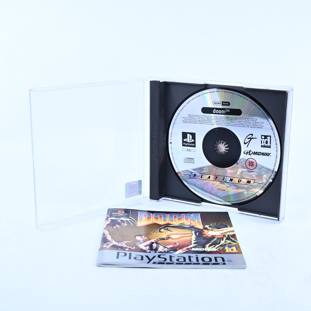 Doom - Sony Playstation 1 / PS1 Game + Manual - PAL