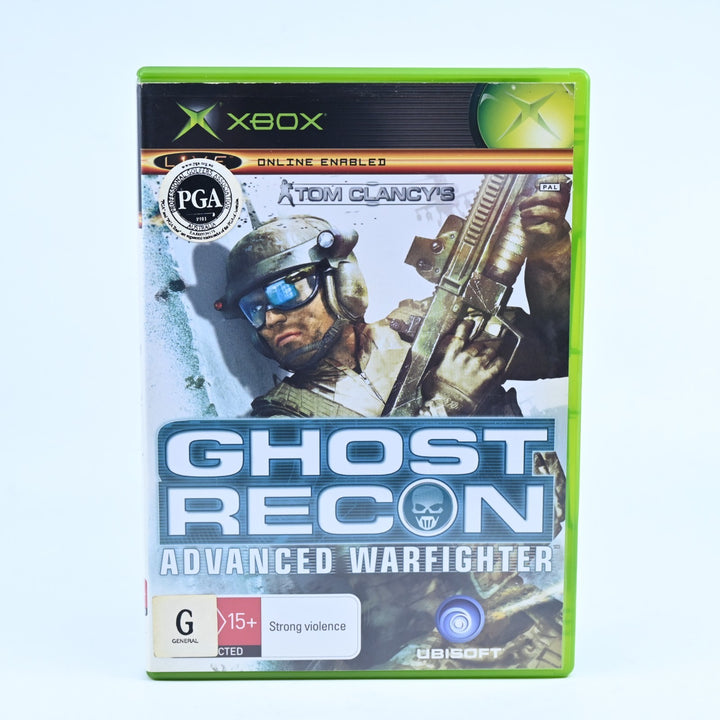 Tom Clancy’s Ghost Recon: Advanced Warfighter - Original Xbox Game + Manual
