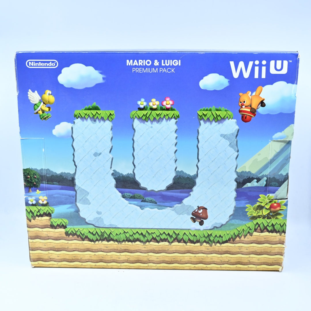 Mario & Luigi Premium Pack 32gb - Nintendo Wii U Boxed Console - PAL