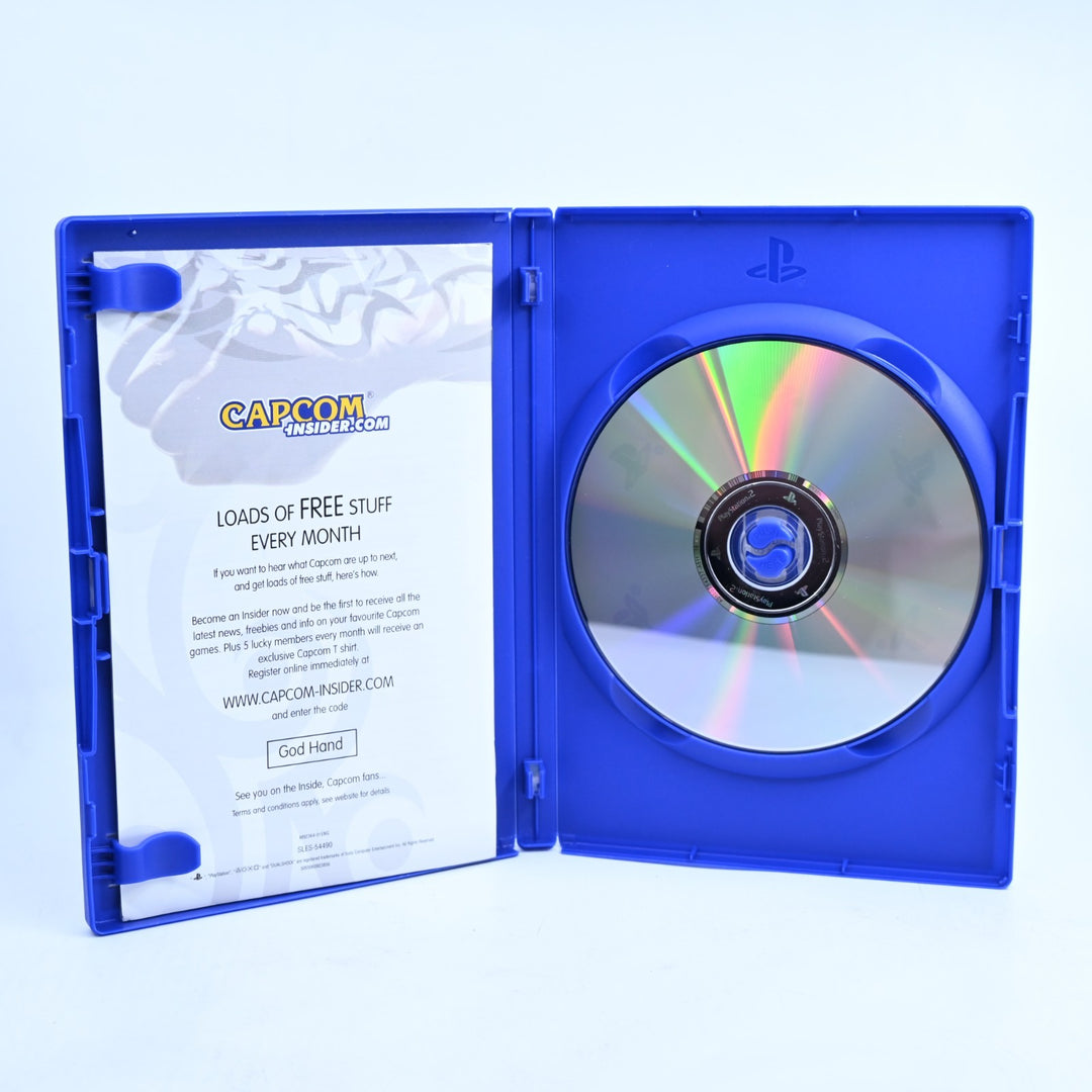 God Hand - Sony Playstation 2 / PS2 Game + Manual - PAL
