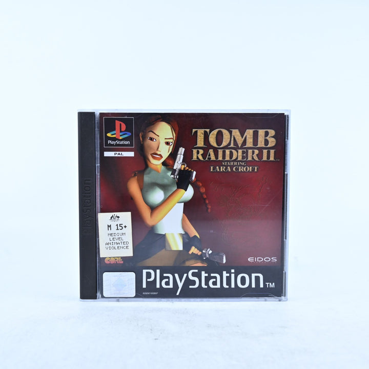 Tomb Raider II - Sony Playstation 1 / PS1 Game + Manual - PAL - MINT DISC!