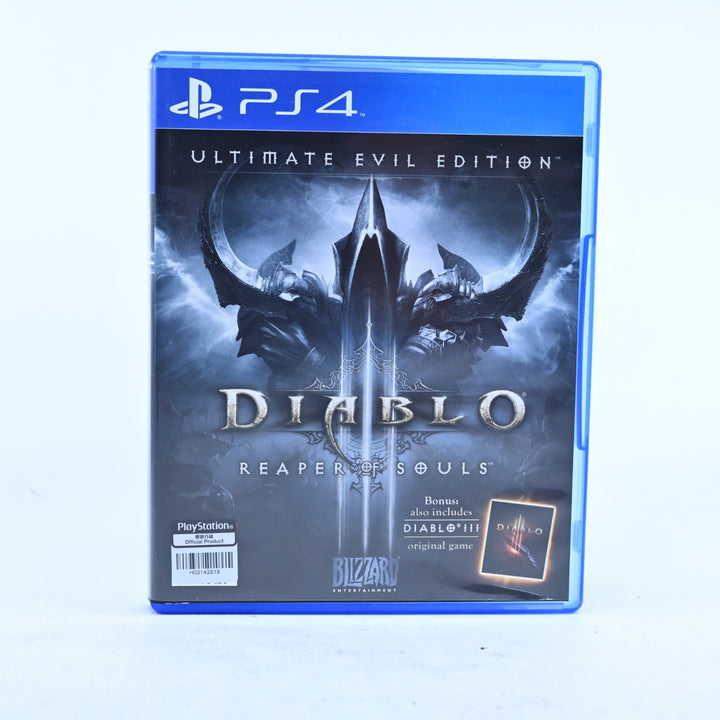 Diablo III: Reaper of Souls - Ultimate Evil Edition - PS4 Game - MINT DISC!