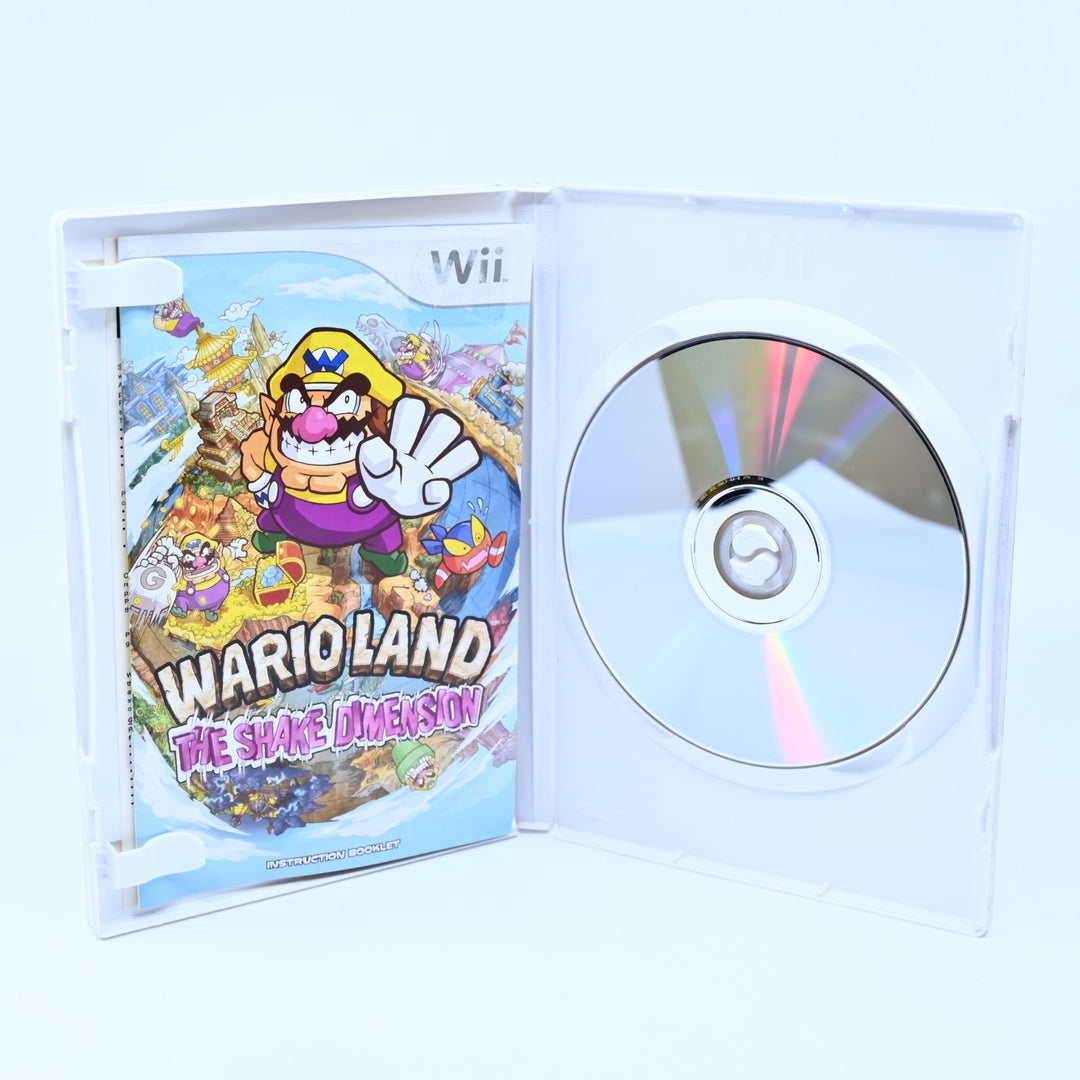 Wario Land The Shake Dimension - Nintendo Wii Game + Manual - PAL - MINT DISC!