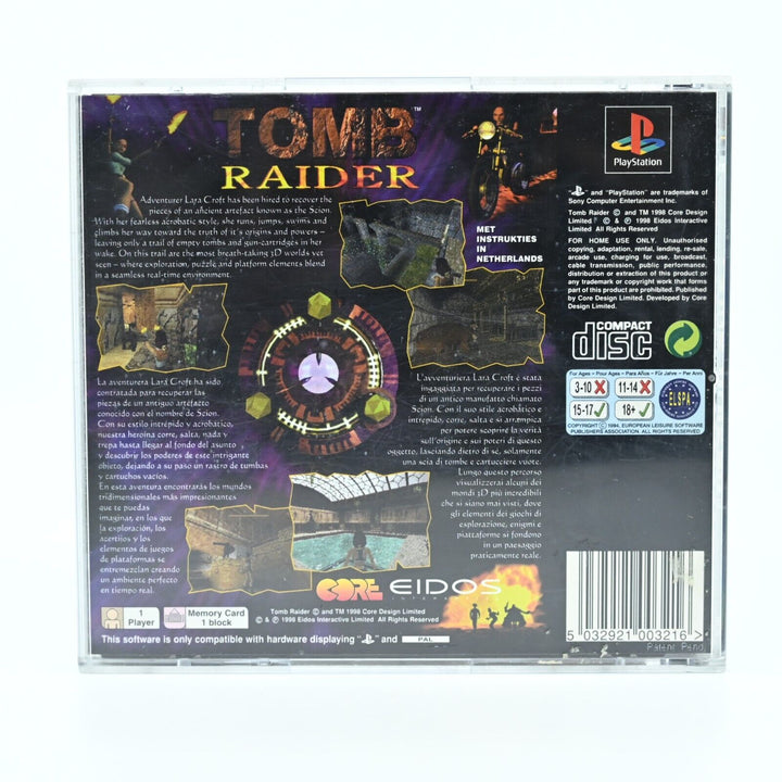 Tomb Raider - Sony Playstation 1 / PS1 Game - MINT DISC!