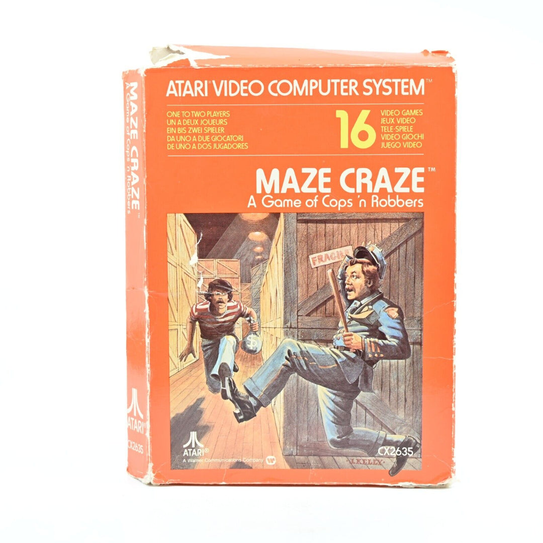 Maze Craze  - Atari 2600 Boxed Game - PAL - FREE POST!