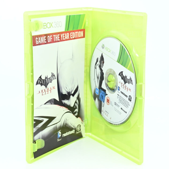 Batman: Arkham City Game of the Year Edition - Xbox 360 Game - PAL - MINT DISC!