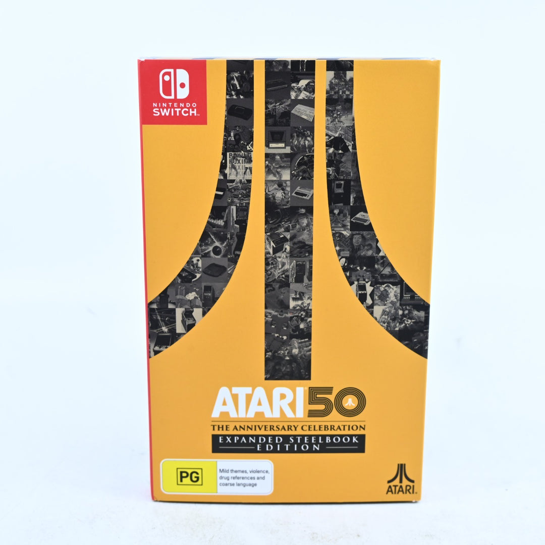 Atari 50: The Anniversary Celebration - Expanded Steelbook Edition - Switch Game