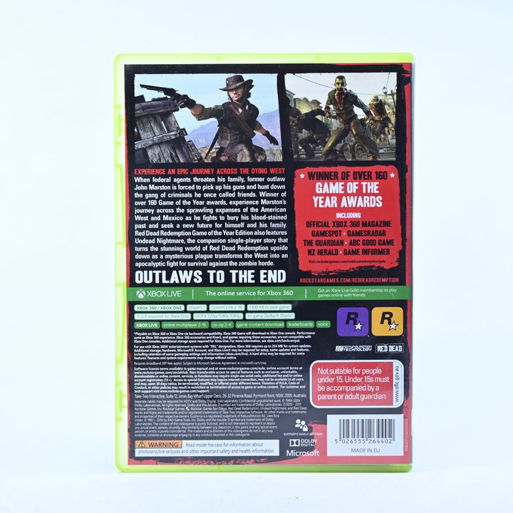 Red Dead Redemption - GOTY Edition - Xbox One Game / Xbox 360 Game + Map