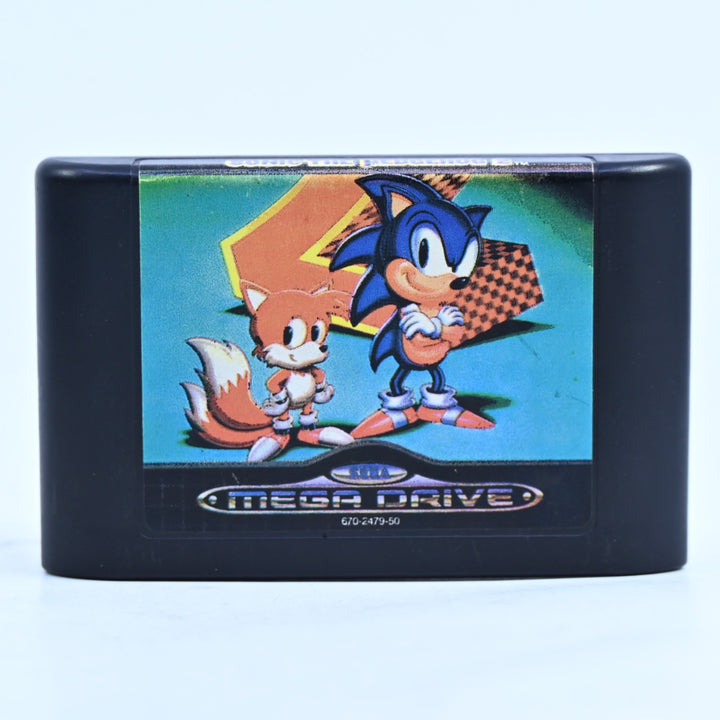 Sonic the Hedgehog 2 - Sega Mega Drive Game - No Manual - PAL - FREE POST!