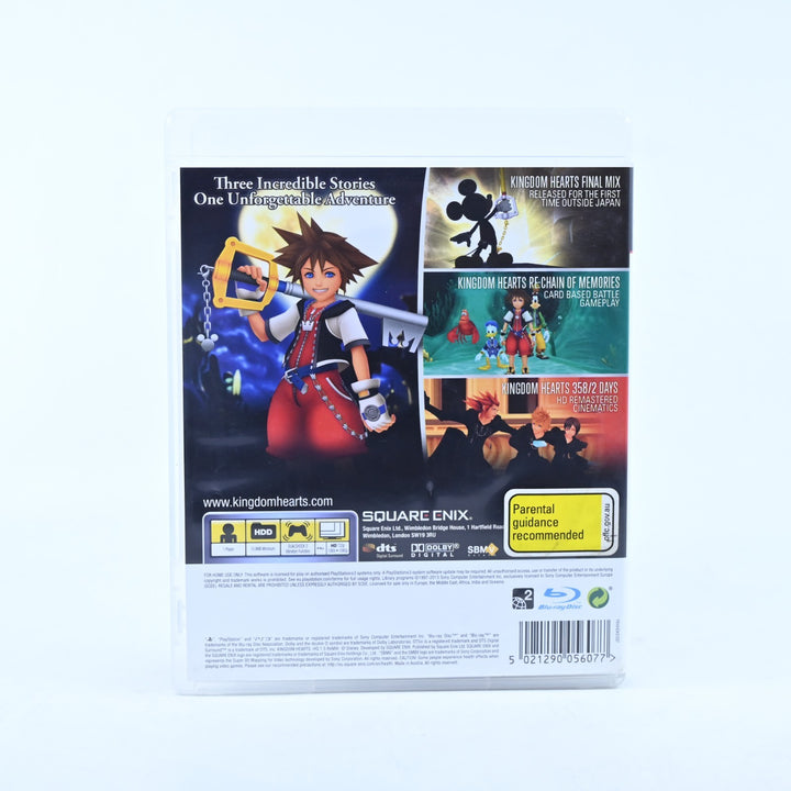 Kingdom Hearts HD 1.5 ReMix - Sony Playstation 3 / PS3 Game + Manual