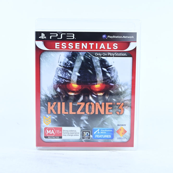 Killzone 3 - Sony Playstation 3 / PS3 Game + Manual - MINT DISC!