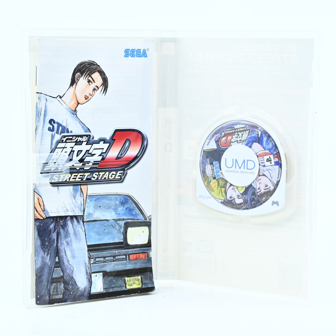 Initial D Street Stage - Sony PSP Game + Manual - FREE POST!