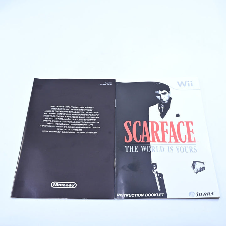 LIKE NEW! Scarface: The World Is Yours - Nintendo Wii Game + Manual MINT DISC!