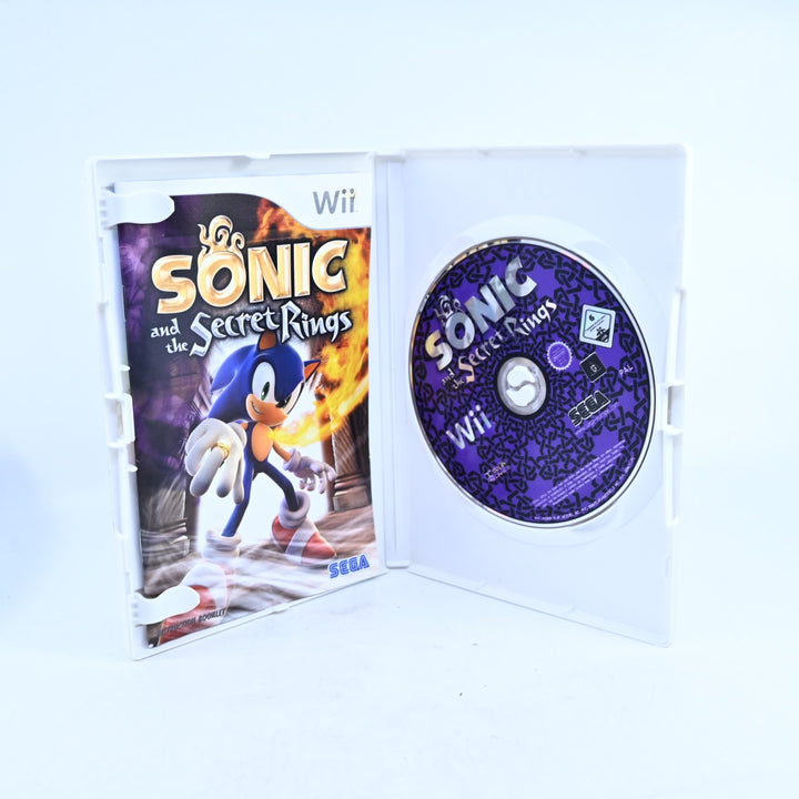 Sonic and the Secret Rings - Nintendo Wii Game + Manual - PAL - MINT DISC!