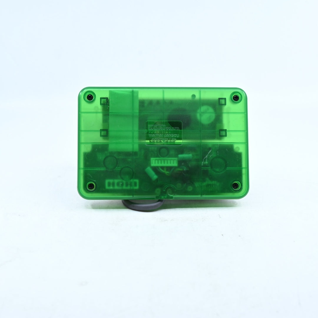Hori WaiWai Jansou Controller Green - Sony Playstation 1 / PS1 Accessory