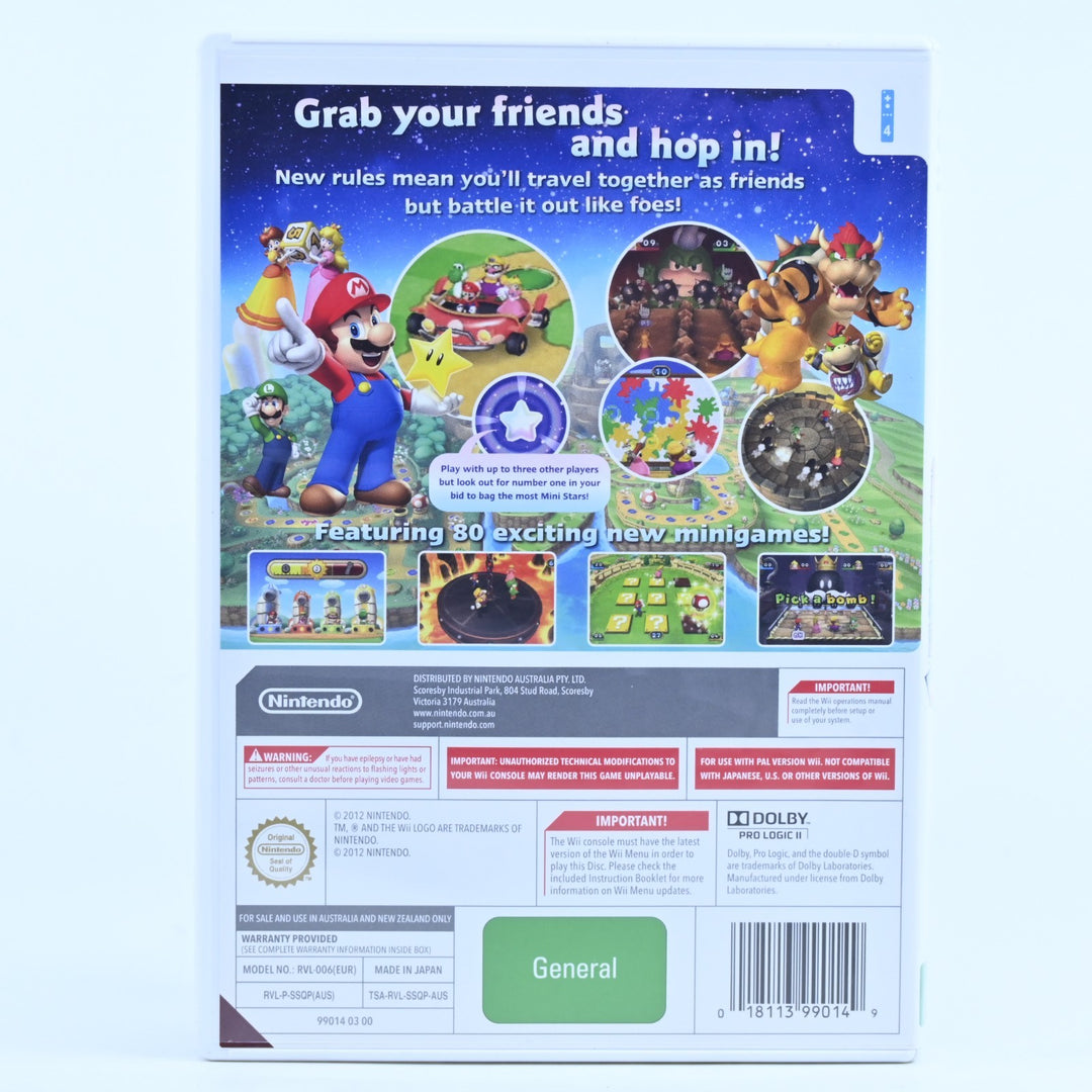 Mario Party 9 - Nintendo Wii Game + Manual - PAL - MINT DISC!