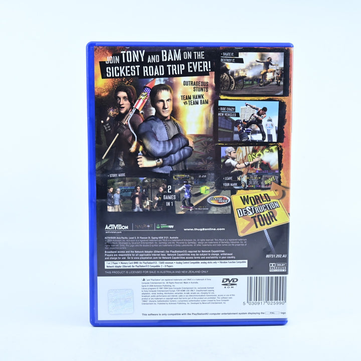 Tony Hawk's Underground 2 - Sony Playstation 2 / PS2 Game + Manual - PAL