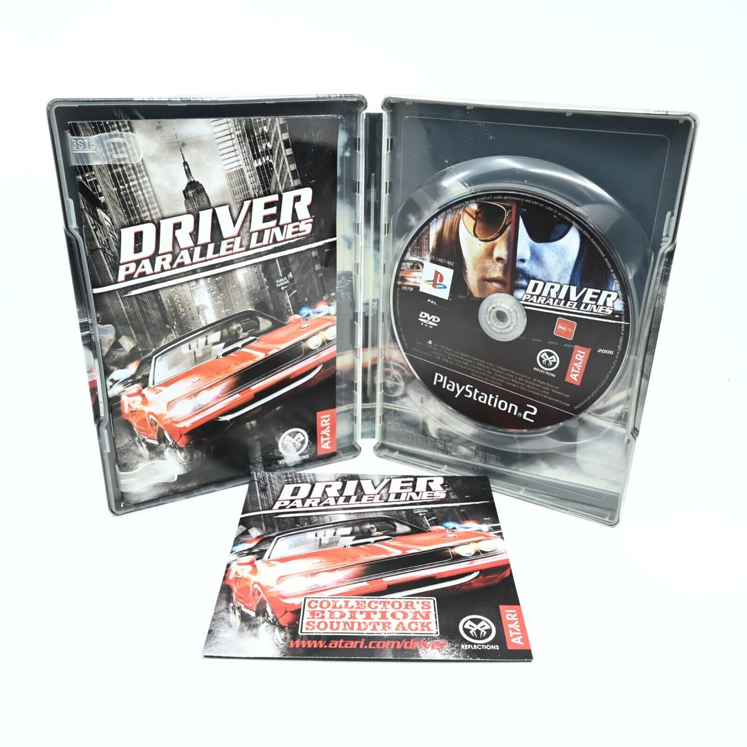 Driver Parallel Lines: Steelbook - Sony Playstation 2 / PS2 Game - PAL!