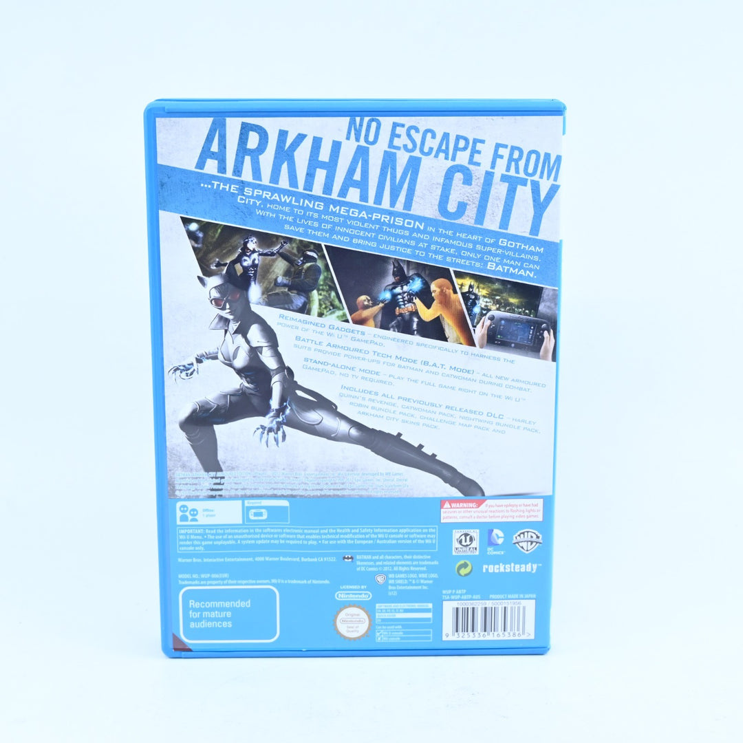 Batman: Arkham City: Armoured Edition - Nintendo Wii U Game - PAL - FREE POST!