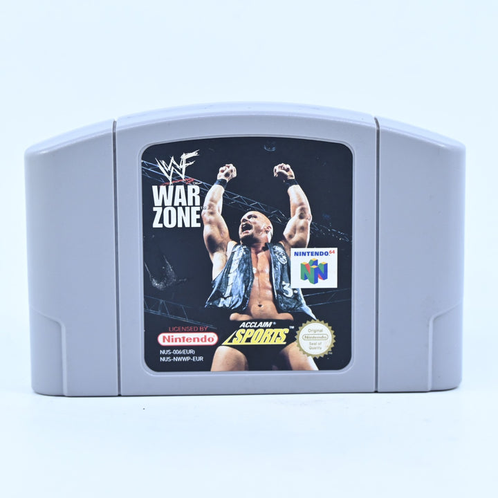 WWF War Zone - N64 / Nintendo 64 Game - PAL - FREE POST!