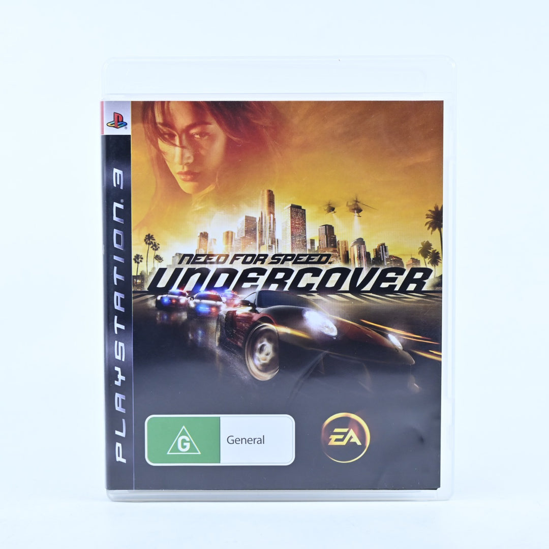 Need For Speed: Undercover - Sony Playstation 3 / PS3 Game + Manual - MINT DISC!