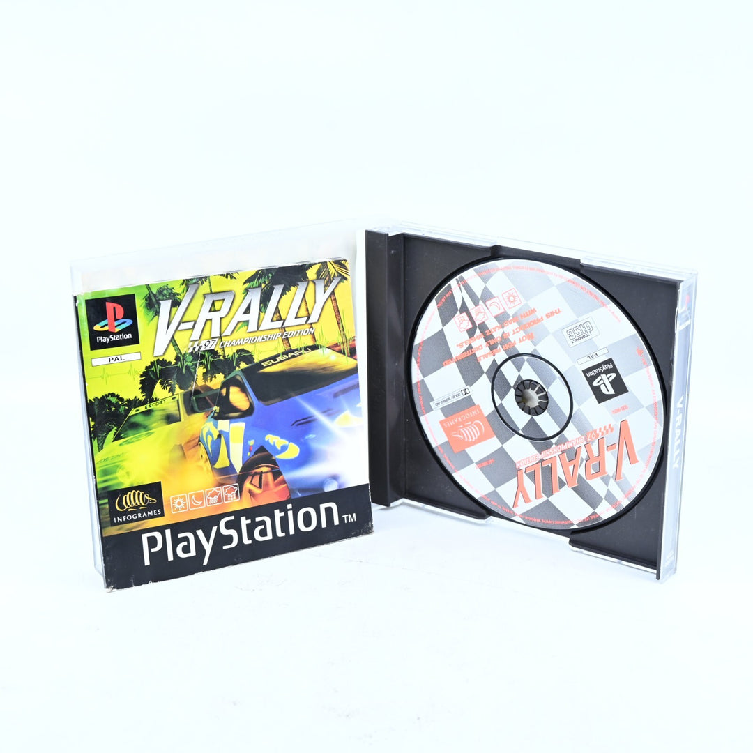 V-Rally: 97 Championship Edition - Sony Playstation 1 / PS1 Game + Manual - PAL