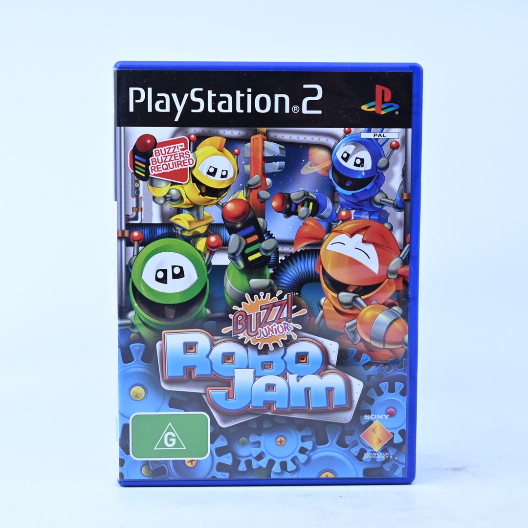 Buzz Junior: RoboJam - Sony Playstation 2 / PS2 Game + Manual - PAL - MINT DISC!