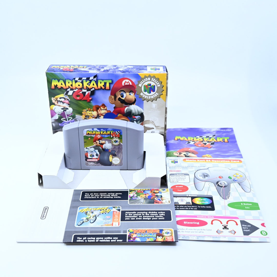 Mario Kart 64 - N64 / Nintendo 64 Boxed Game - PAL
