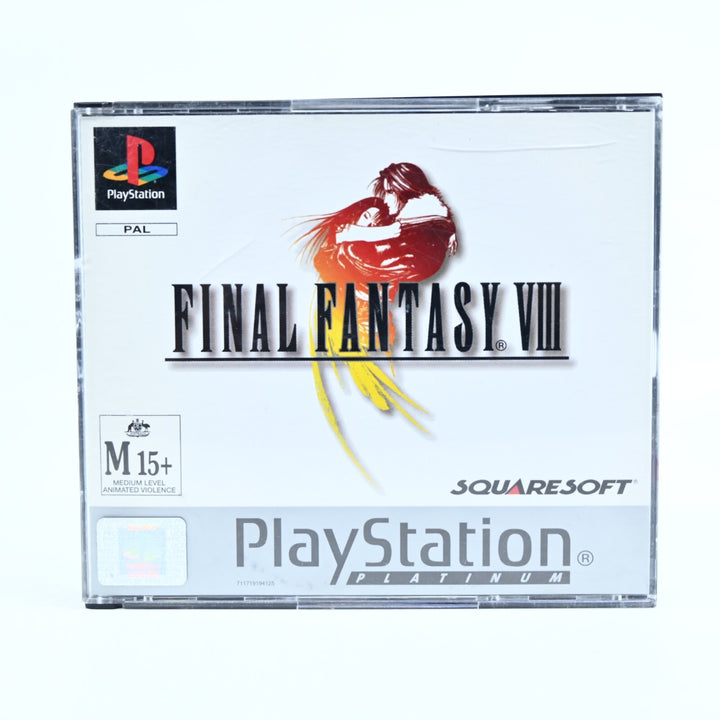 Final Fantasy VIII 8 - Sony Playstation 1 / PS1 Game + Manual - PAL - MINT DISC!