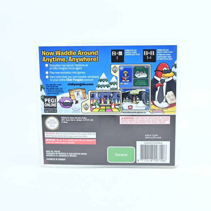 Club Penguin: Elite Penguin Force - Nintendo DS Game - PAL + Manual - FREE POST