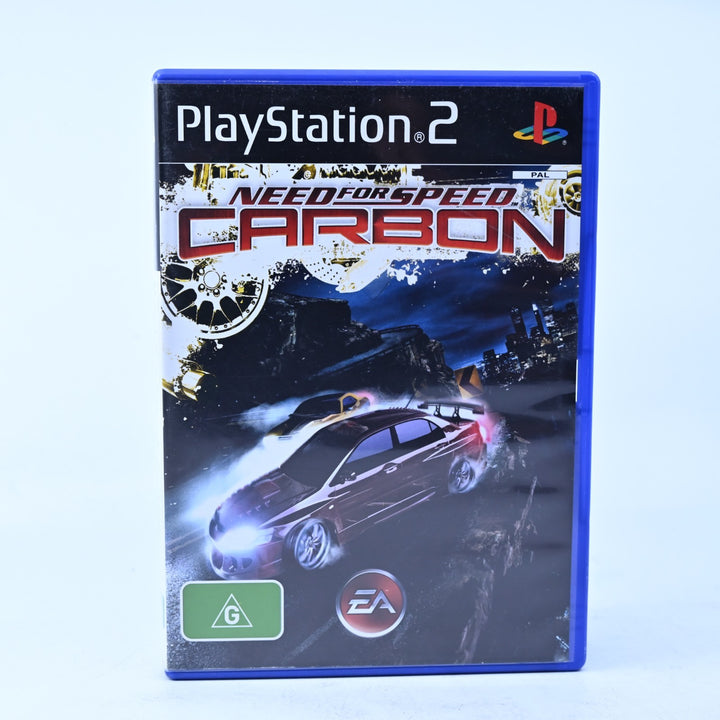 Need for Speed Carbon - Sony Playstation 2 / PS2 Game + Manual - PAL