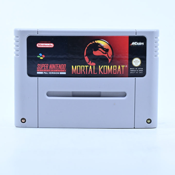 Mortal Kombat - Super Nintendo / SNES Game - PAL - FREE POST!