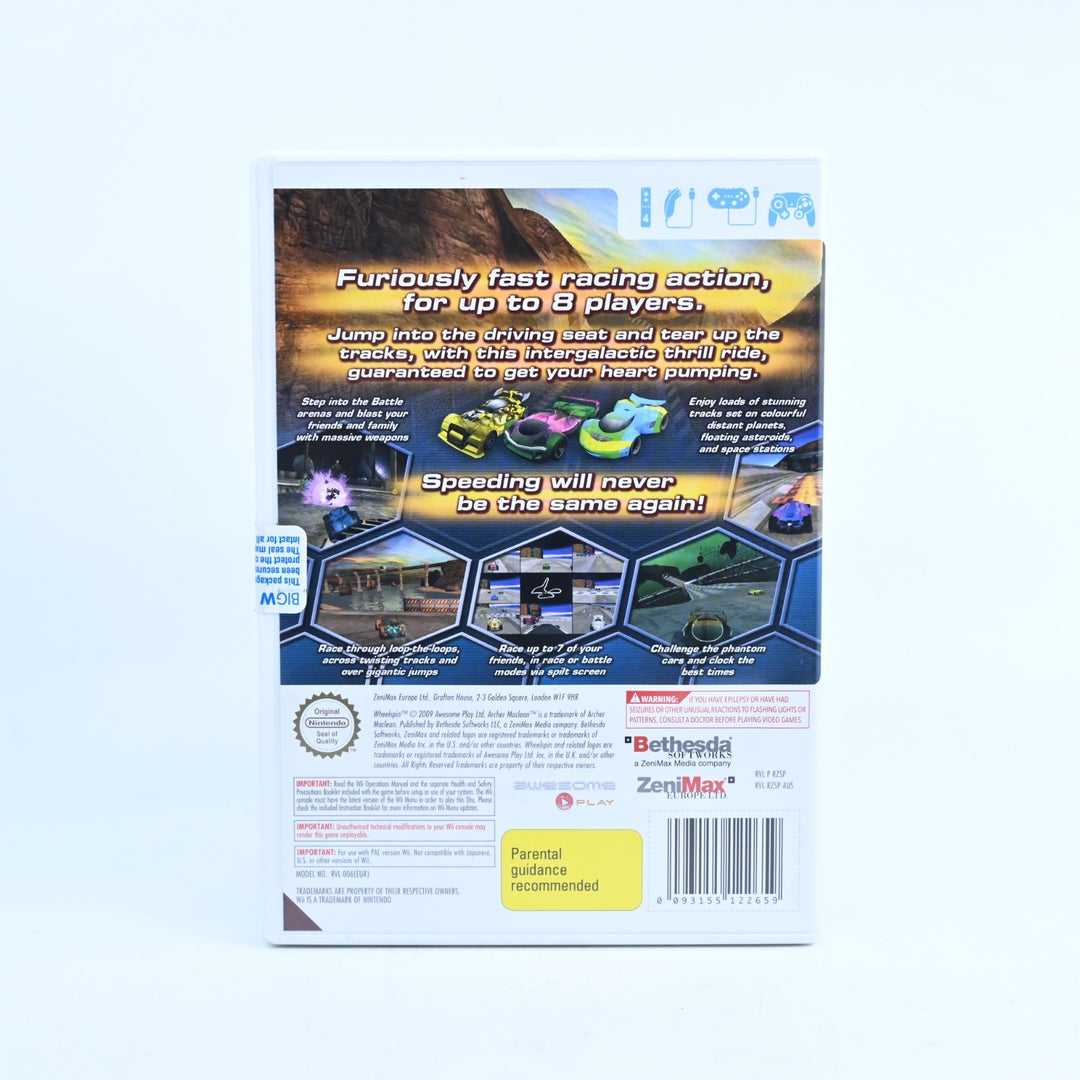 SEALED! - Wheelspin - Nintendo Wii Game + Manual - PAL - MINT DISC!
